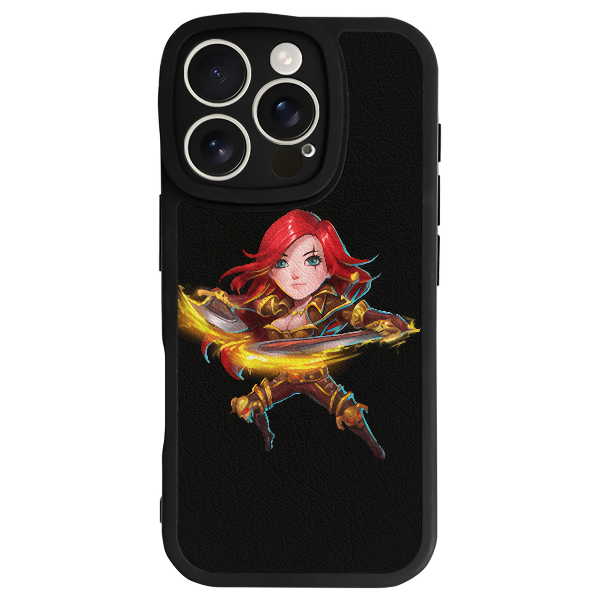 （画像用） リーグ・オブ・レジェンド League of Legends LOL 【iPhone 16シリーズ対応】シリコンスマホケース（レザー調） 材質：シリコン